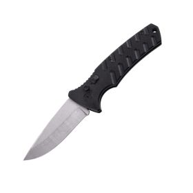 4.75" Spring Assisted Automatic Knife W/ Drop Point Blade