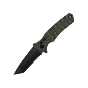 4.75" Spring Assisted Automatic Knife W/ Tanto Blade