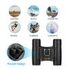 Binoculars 30x60 Zoom Travel Compact Folding Telescope Hunting Day Night Outdoor Small Pocket Binoculars Compact Adults, Mini Kids Binoculars Boys For