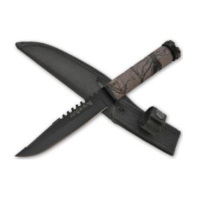 Tactical Jungle King Survival Knife W/ Holster