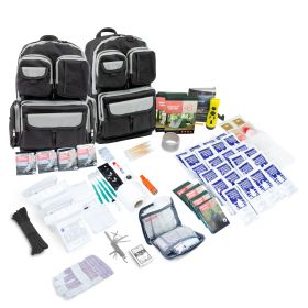 Urban Survival Bug Out Bag (Quantity: 4 Person | No Masks or Colored Box Included)