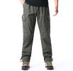 Men Multi-Pocket Outdoor Elastic Waist Cargo Pants