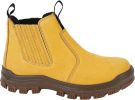 LASTING PINNIP Mens Steel Toe Chelsea Work Boots With 2 Insoles Non Slip & Oil Resistant ASTM F2413