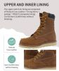 LASTING PINNIP womens Chukka Boots 6 Inch Women Handcrafted Goodyear Welt Construction Casual Fashion & Work